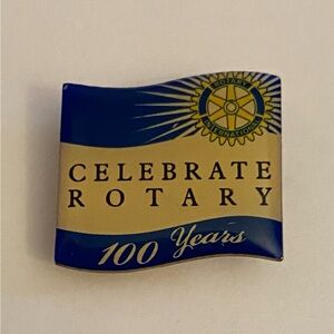 Celebrate Rotary 100 years Pin